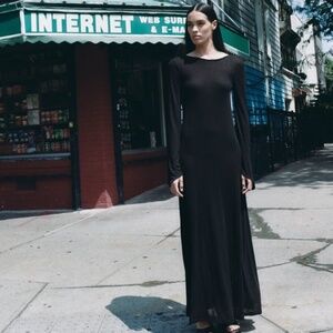 Zara soft long dress